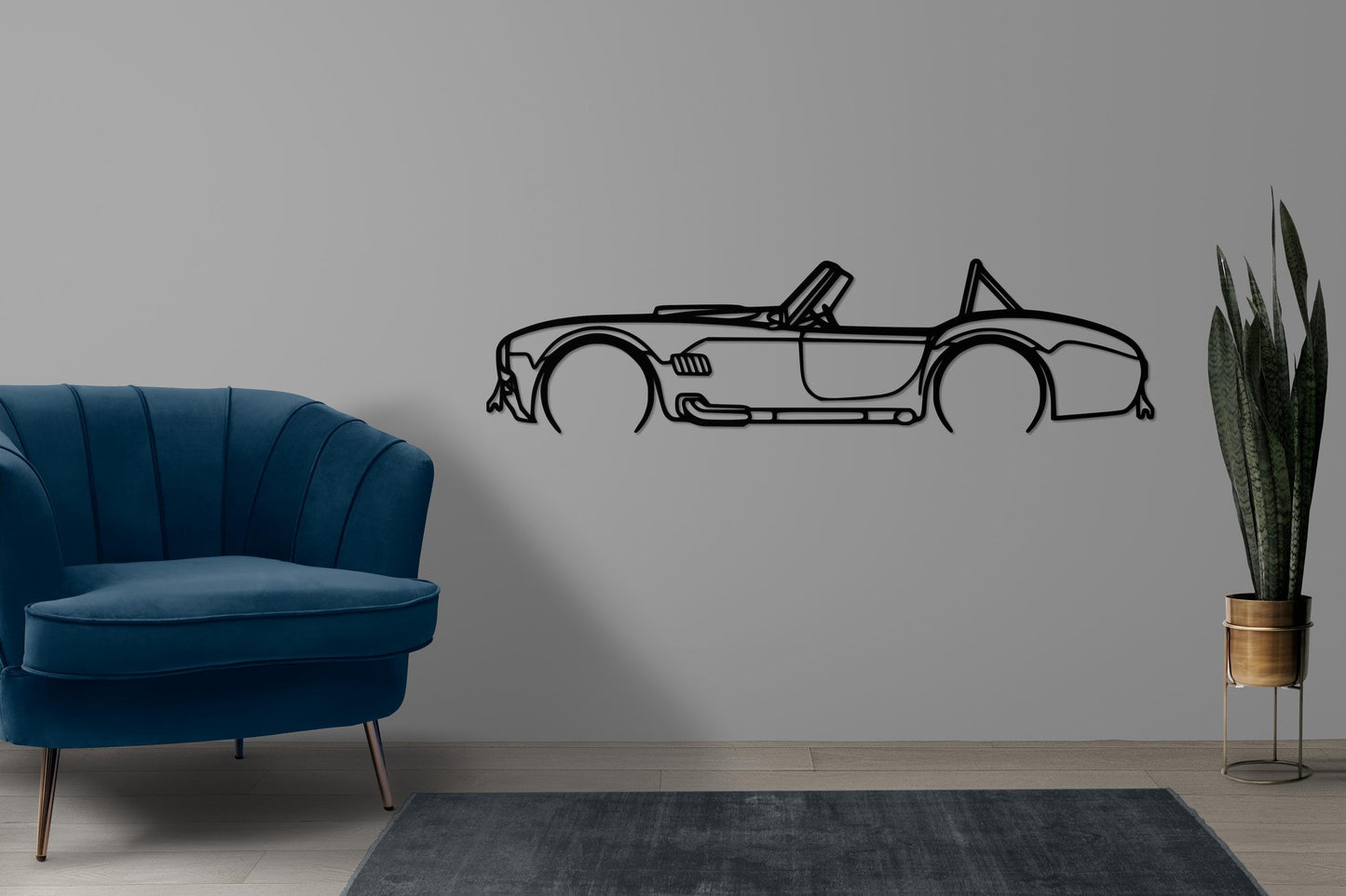 427 Cobra, Shelby Cobra Silhouette, Shelby Wall Decor, Metal Wall Decor, Car Silhouette Wall Decor, Car Wall Decor, Car Wall Art, Dad Gift