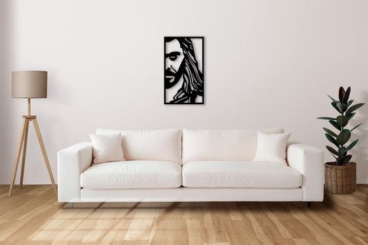 Thor Metal Wall Art – Marvel Superhero Decor, Norse God Silhouette, Modern Wall Hanging, Gift for Avengers Fans, Man Cave Decor