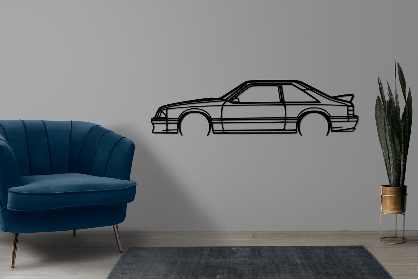 93 Mustang, 1993 Mustang Silhouette, Mustang Wall Decor, Metal Wall Decor, Car Silhouette Wall Decor, Car Wall Decor, Car Wall Art, Dad Gift
