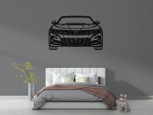 Camaro ZL1 Metal Wall Art – Muscle Car Silhouette, Garage Decor, Car Lover Gift, Chevy Camaro Wall Art, Auto Wall Sign