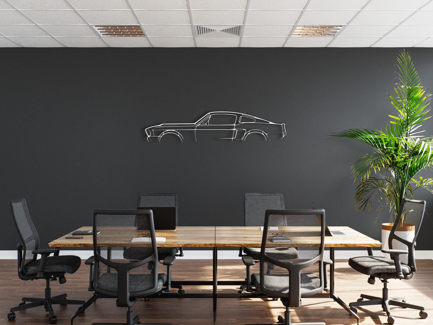 69 Mustang, 1969 Mustang Silhouette, Mustang Wall Decor, Metal Wall Decor, Car Silhouette Wall Decor, Car Wall Decor, Car Wall Art, Dad Gift