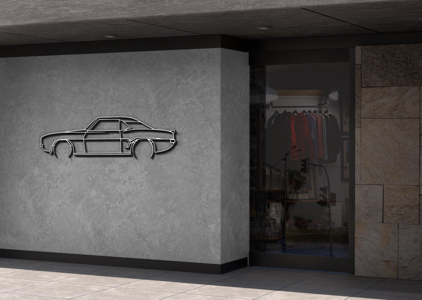 69 Camaro, 1969 Camaro Silhouette, Camaro Wall Decor, Metal Wall Decor, Car Silhouette Wall Decor, Car Wall Decor, Car Wall Art, Dad Gift